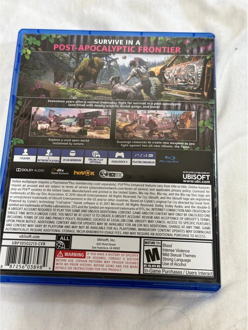 Ubisoft Far Cry New Dawn PS4 Video Game 2019